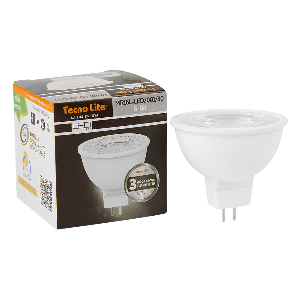 Lámpara Foco TECNO LITE MR16L-LED/001/30