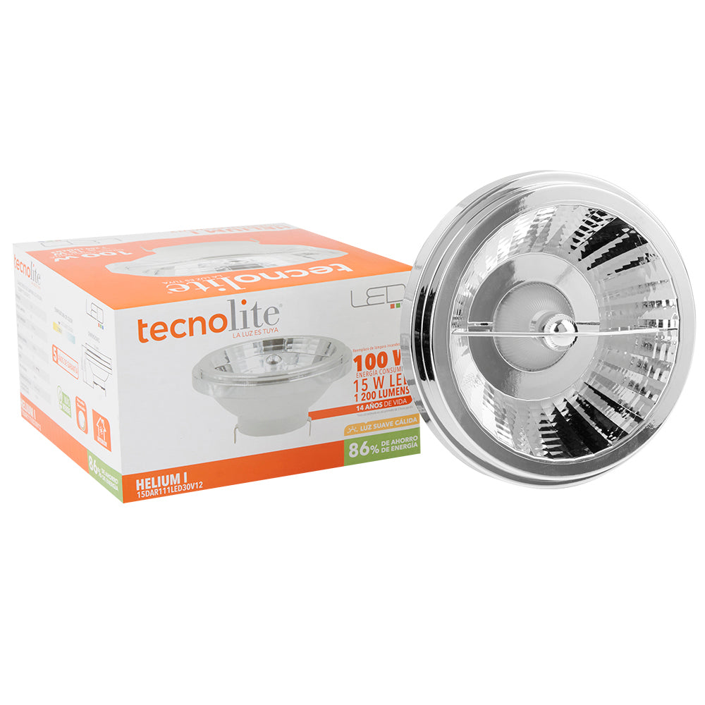 Lámpara Foco TECNO LITE 15DAR111LED30V12