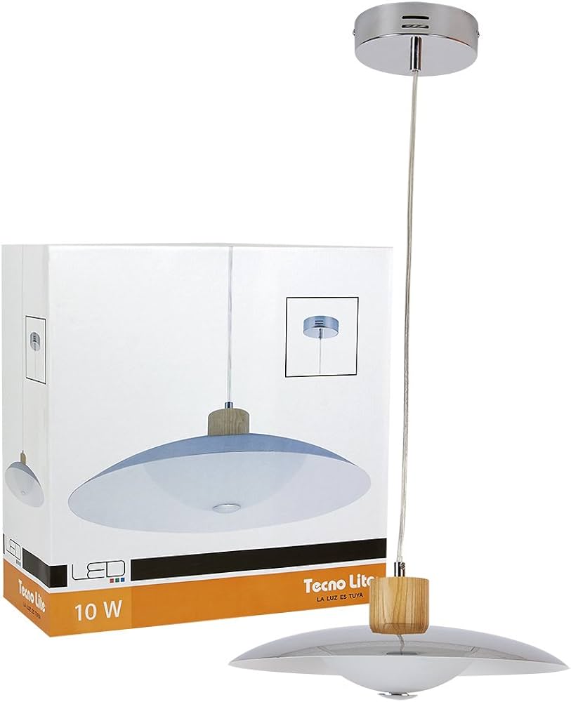 Luminaria Colgante Suspendida TECNO LITE CTLLED-140/10W/30B