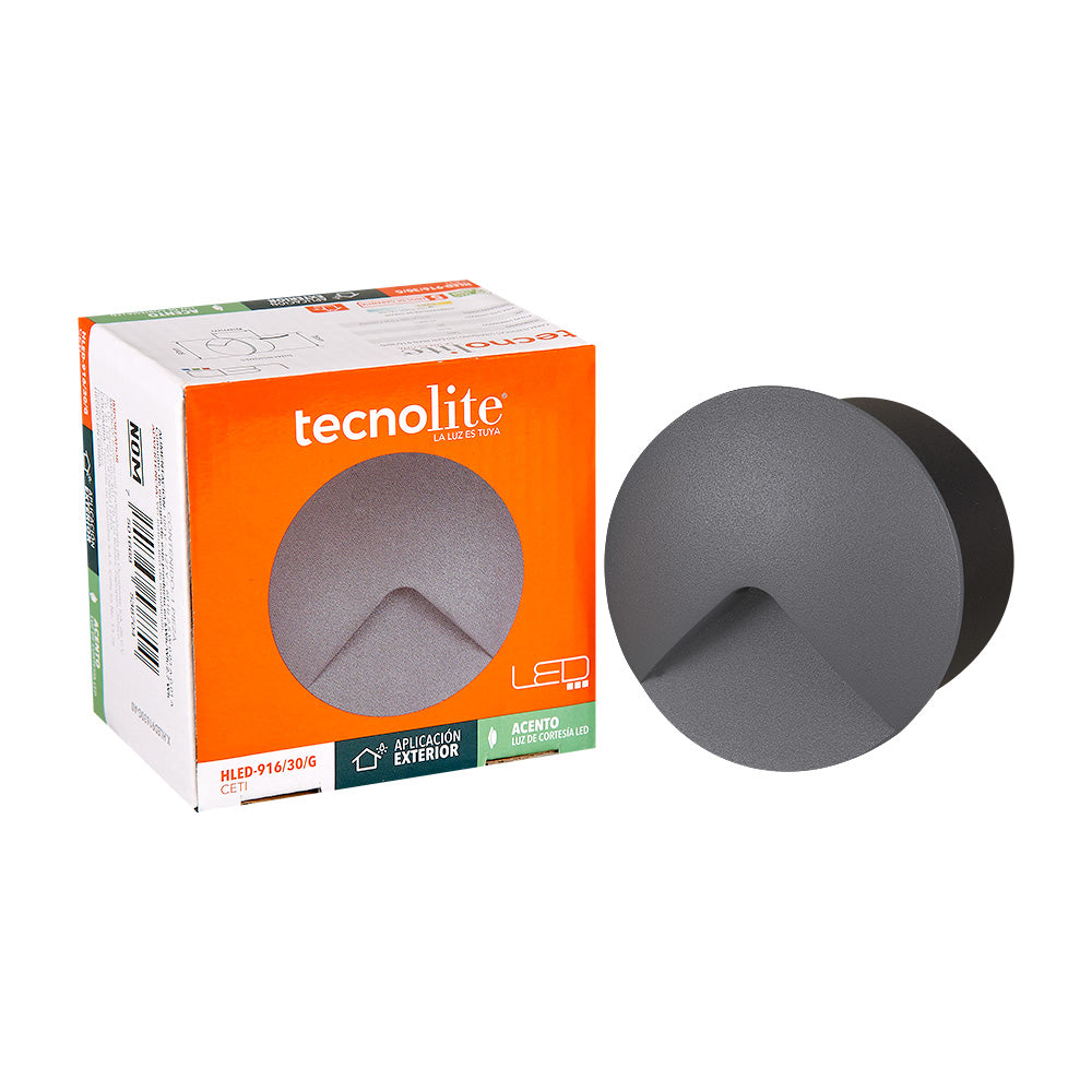 Luminario exter TECNO LITE HLED-916/30/G