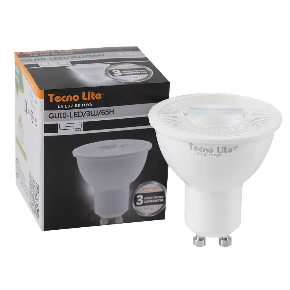 Lámpara Foco  TECNO LITE GU10-LED/3W/65H