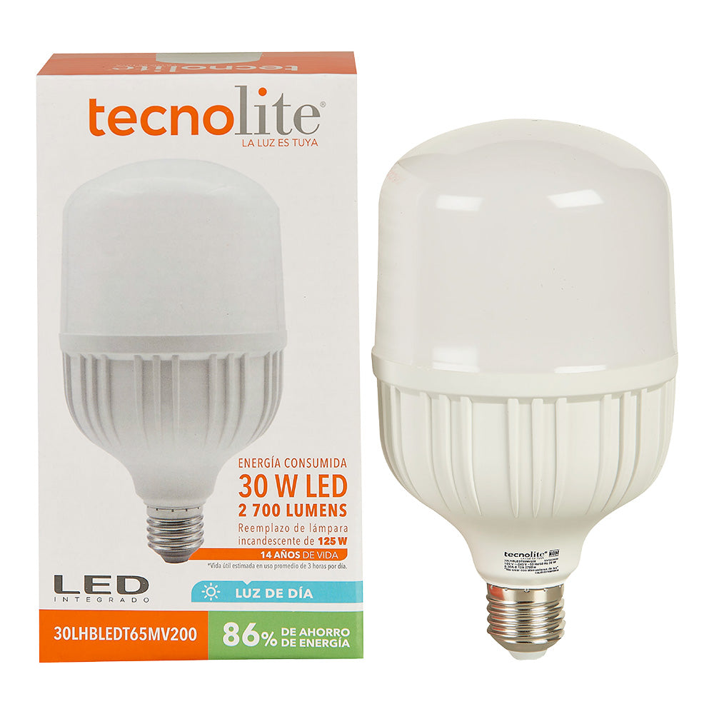 Lámpara LED  TECNO LITE 30LHBLEDT65MV200