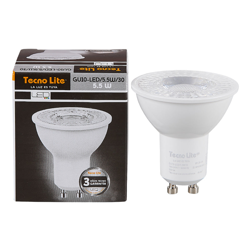 Lámpara LED  TECNO LITE GU10-LED/5.5W/30