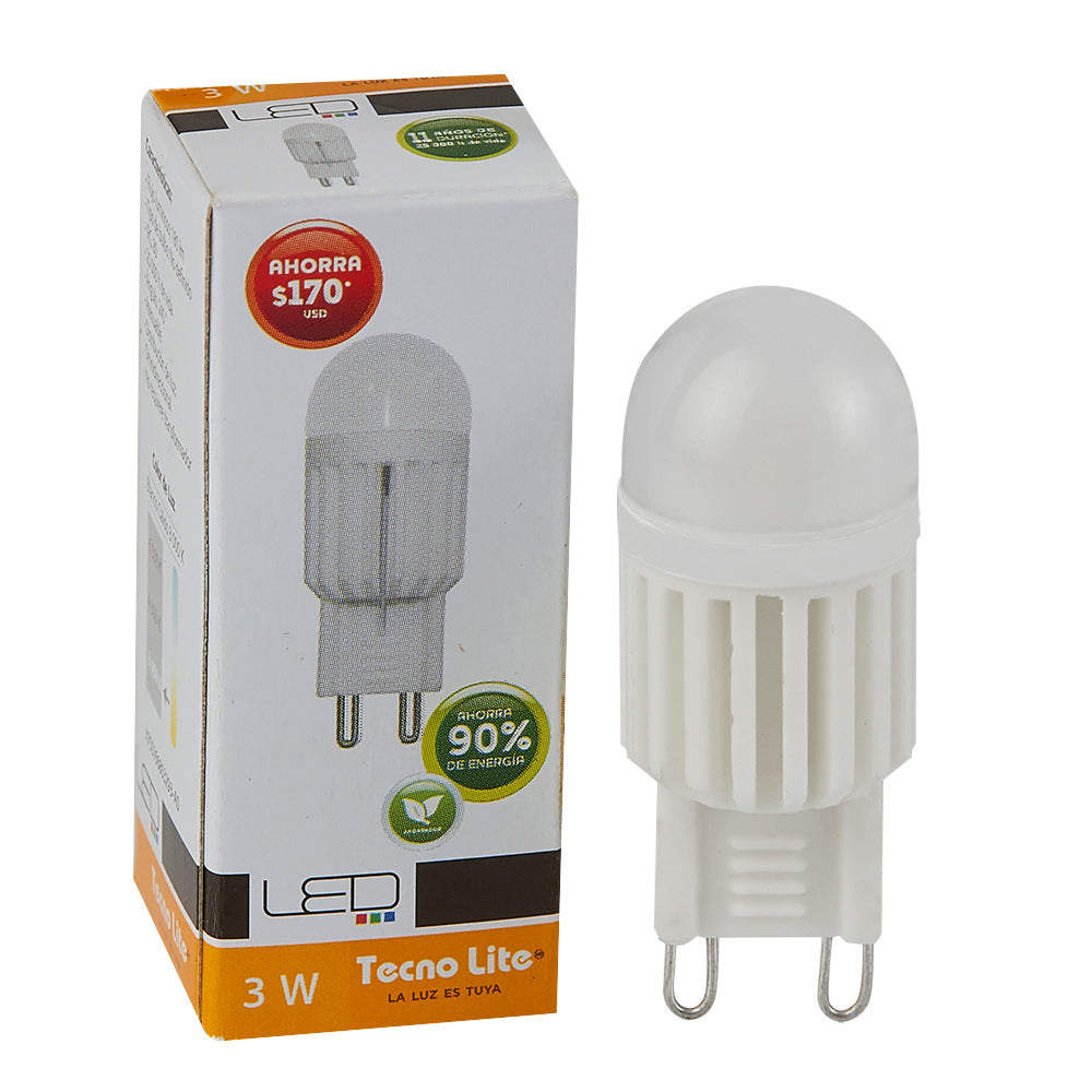 Lámpara LED AMP TECNO LITE G9D-LED/3W/30