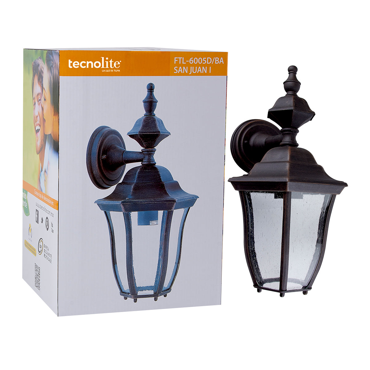 Luminario exteri TECNO LITE FTL-6005D/BA