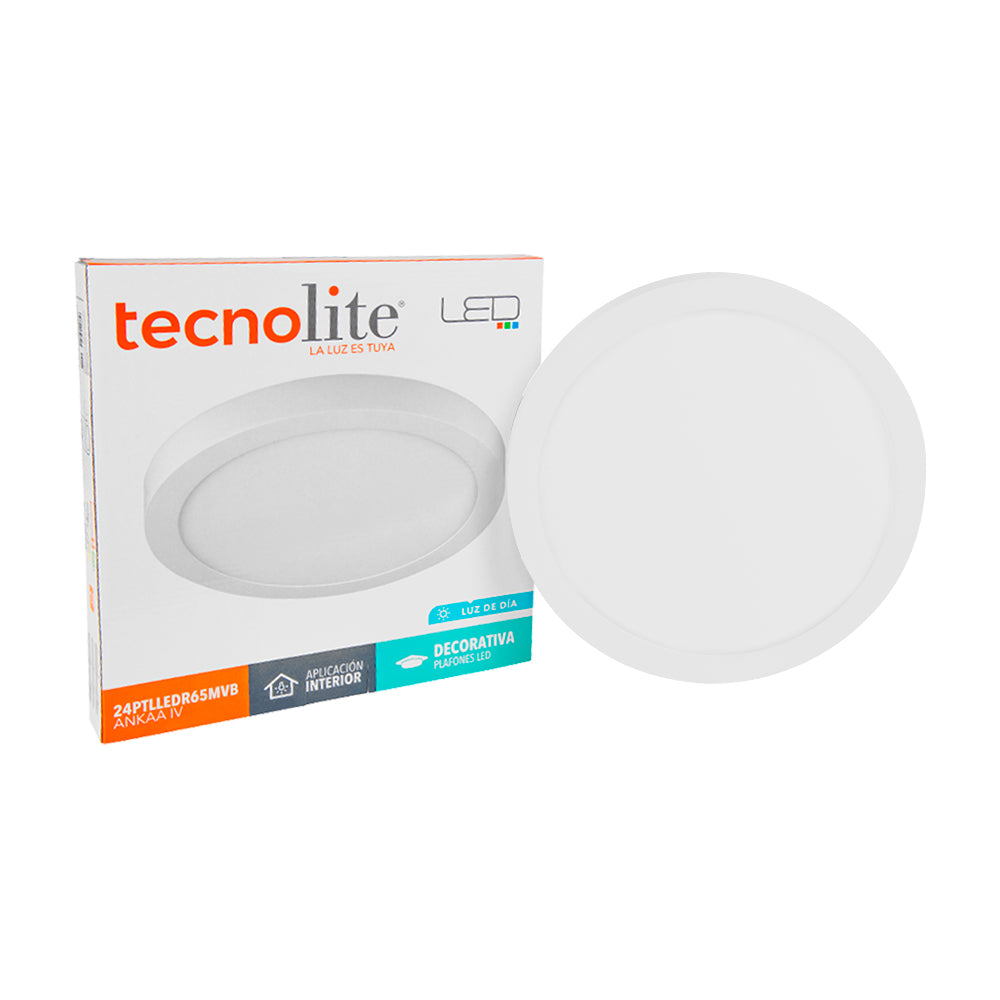 Luminario inte TECNO LITE 24PTLLEDR65MVB