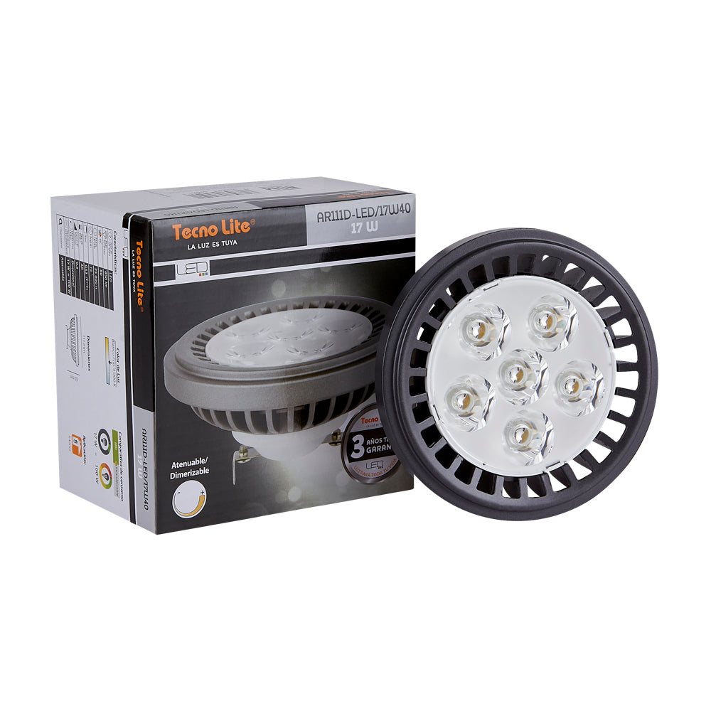 Lámpara led  TECNO LITE AR111D-LED/17W40