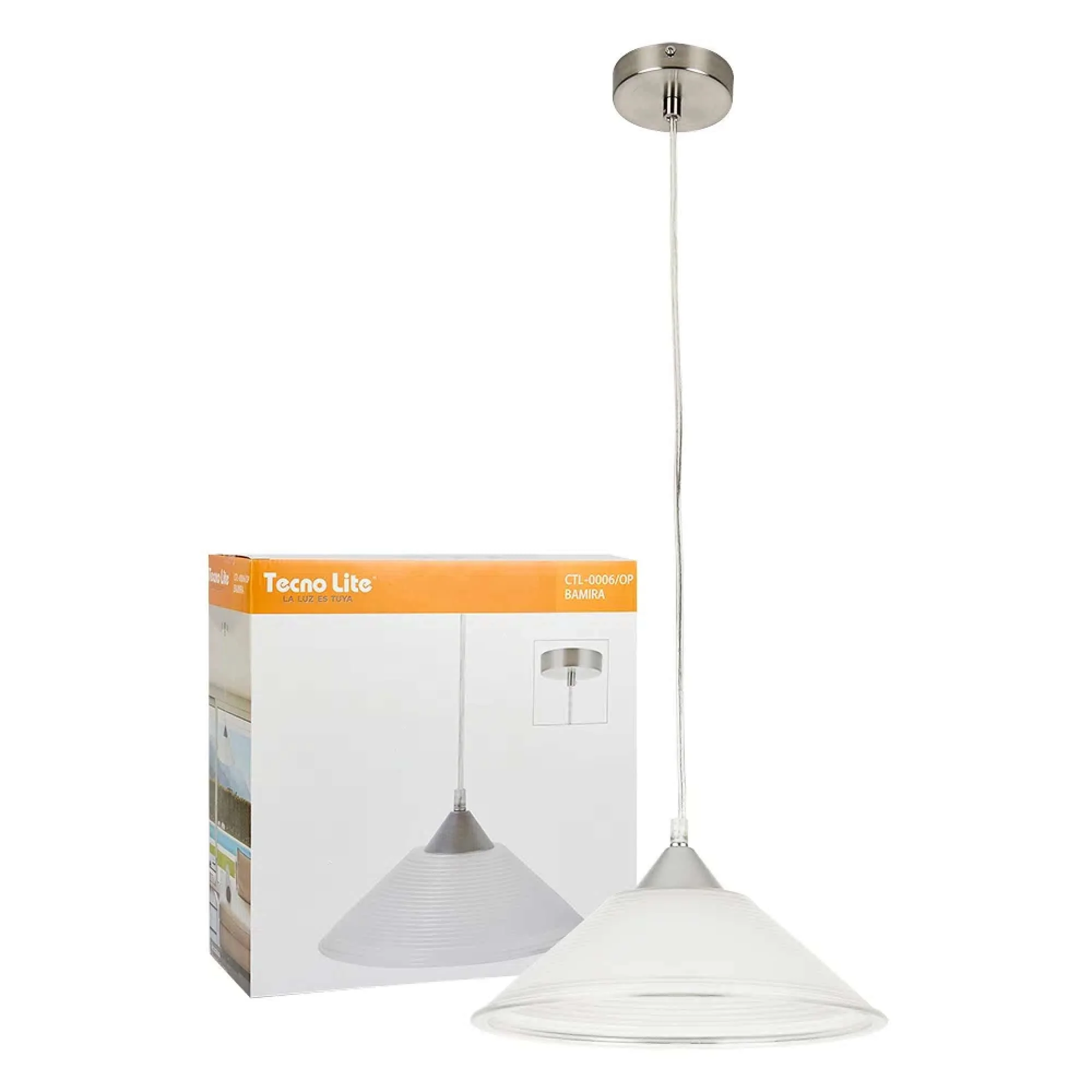 LUMINARIO COLGANT TECNO LITE CTL-0006/OP